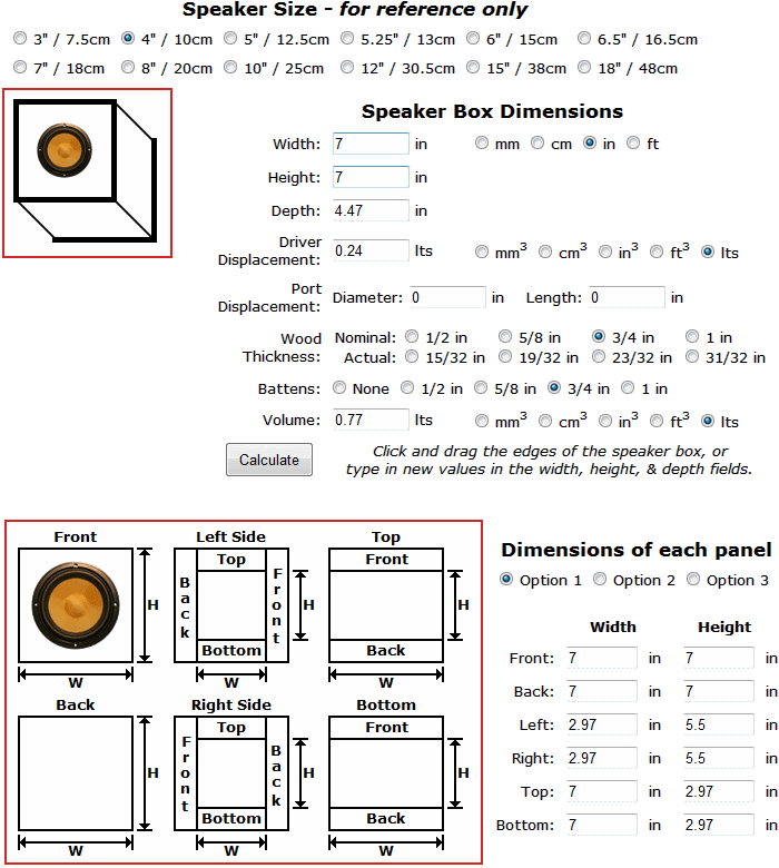 ported box calculator ported box calculator