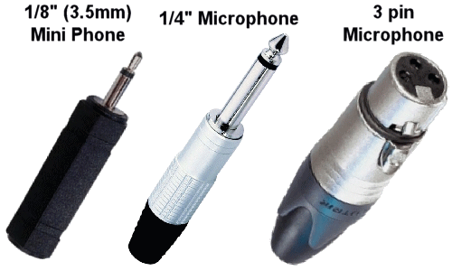 Types of Microphone Connectors